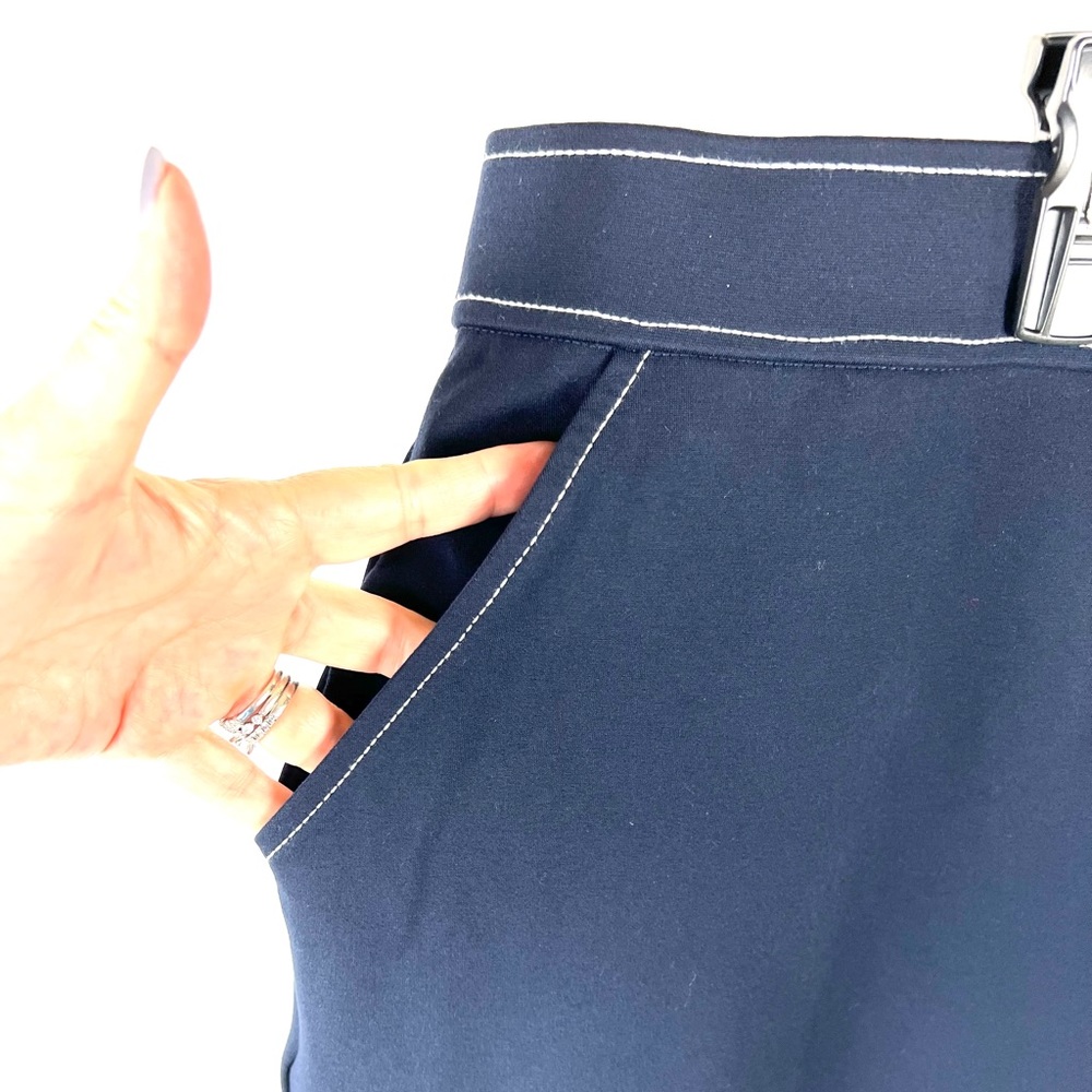 Loft Plus Navy “Nautical” Straight Skirt 26 845 View 4
